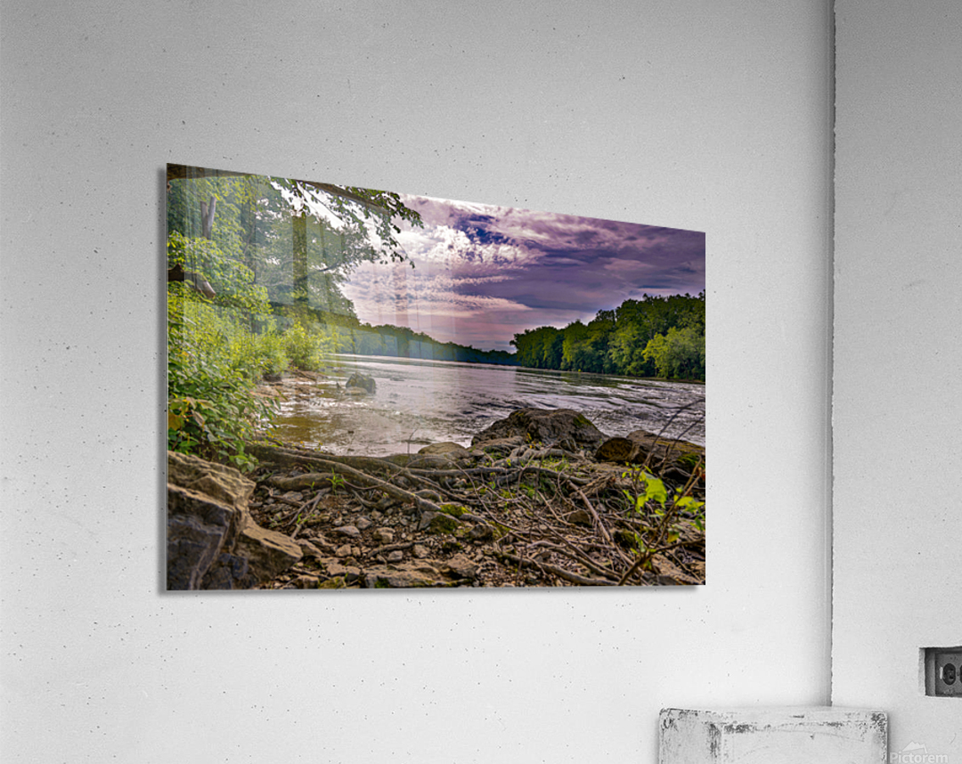 Waterscape Park Acrylic Print