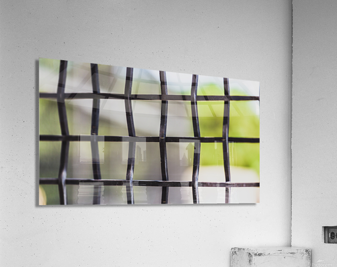 Through the Screen Acrylic Print