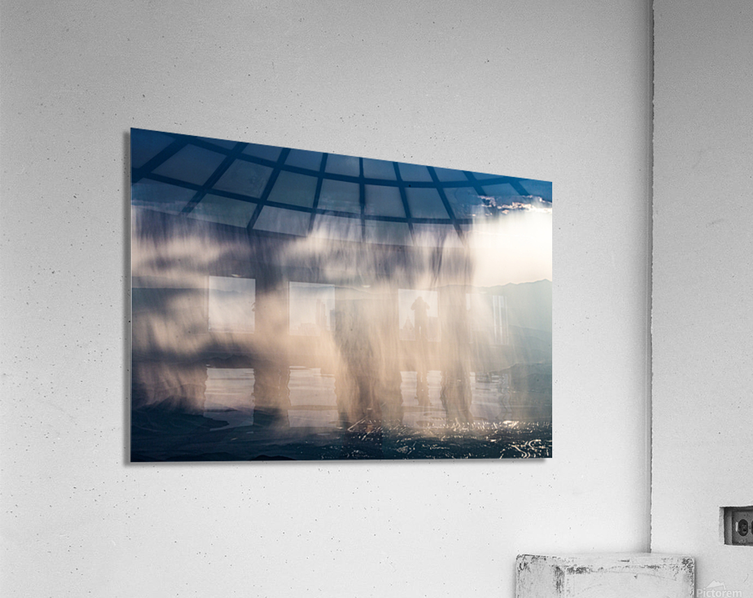 Las Vegas Rains Acrylic Print