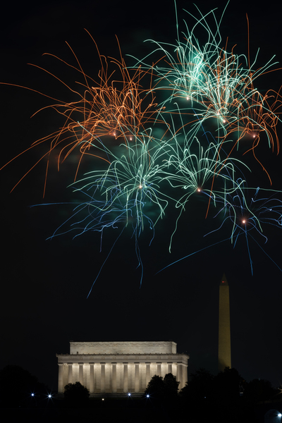 D.C. Fireworks-Squiggly Edition Print
