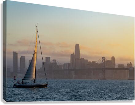 San Francisco Sails  Canvas Print
