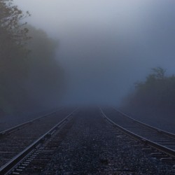 Early Morning Train Tracks