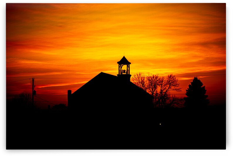Sunset Church by Nativ