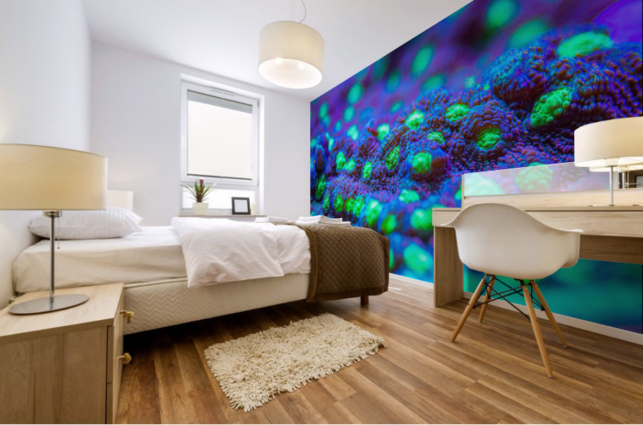 Deep Sea Anemone Mural print