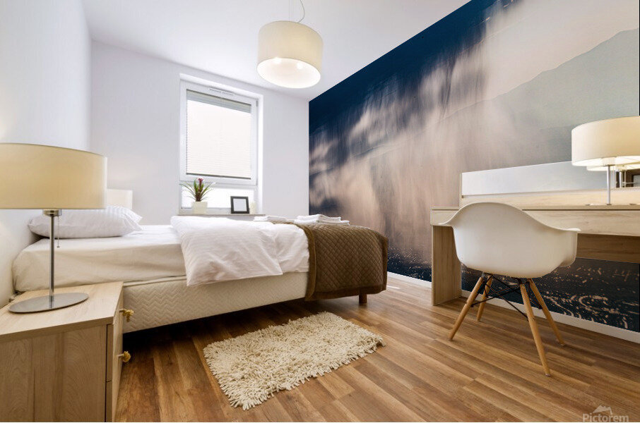 Las Vegas Rains Mural print