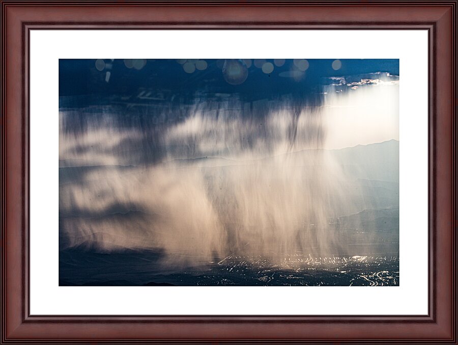 Las Vegas Rains Picture Frame print