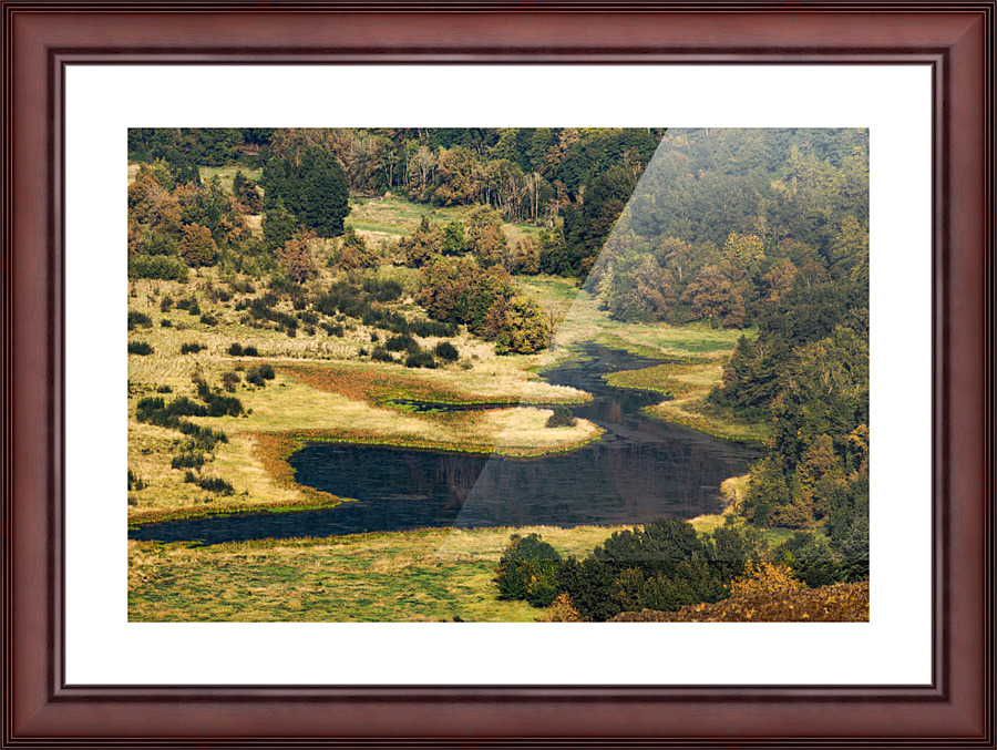 Hidden Lake Picture Frame print