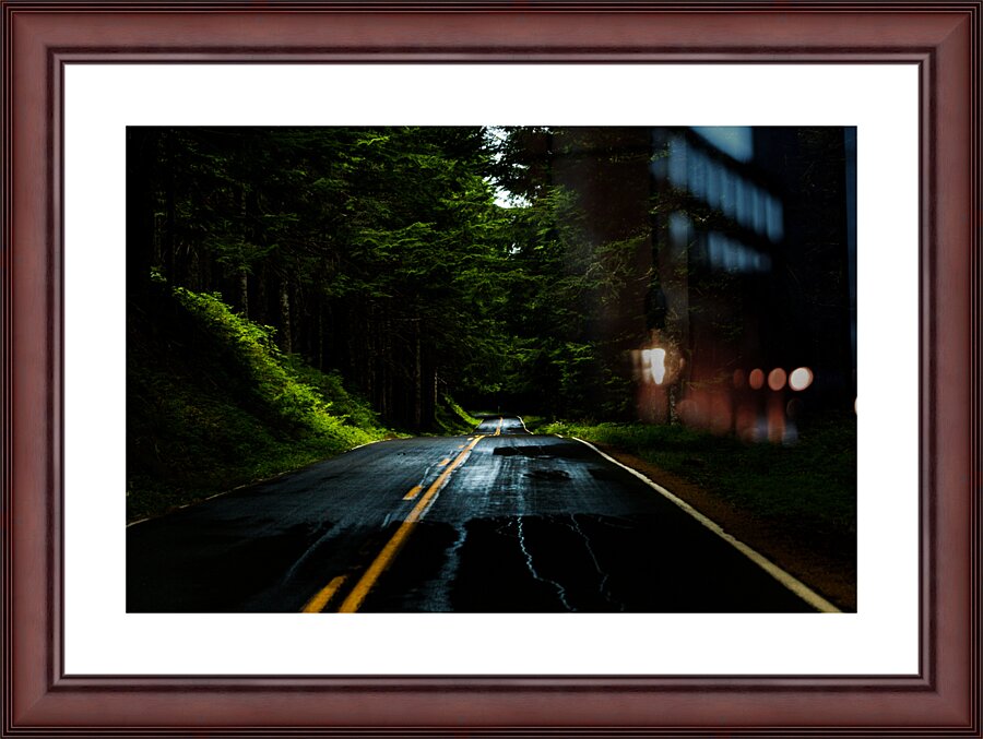 Roads After Rains Picture Frame print