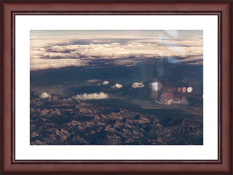 Above the Rockies Picture Frame print