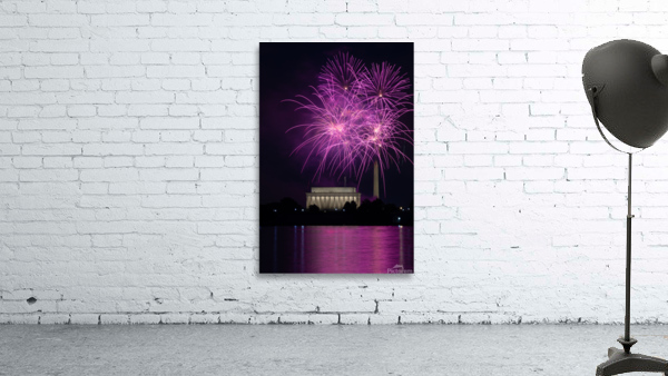 D.C. Fireworks-Purple Edition Wall Preview