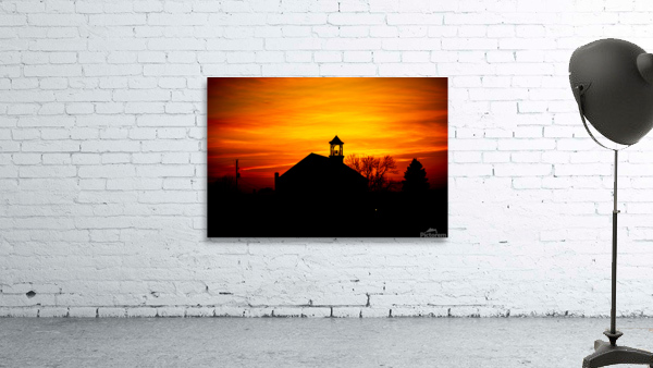 Sunset Church by Nativ