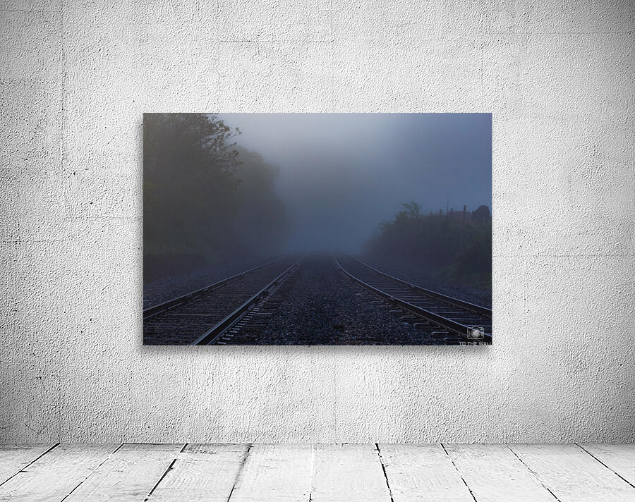 Early Morning Train Tracks Wall Preview