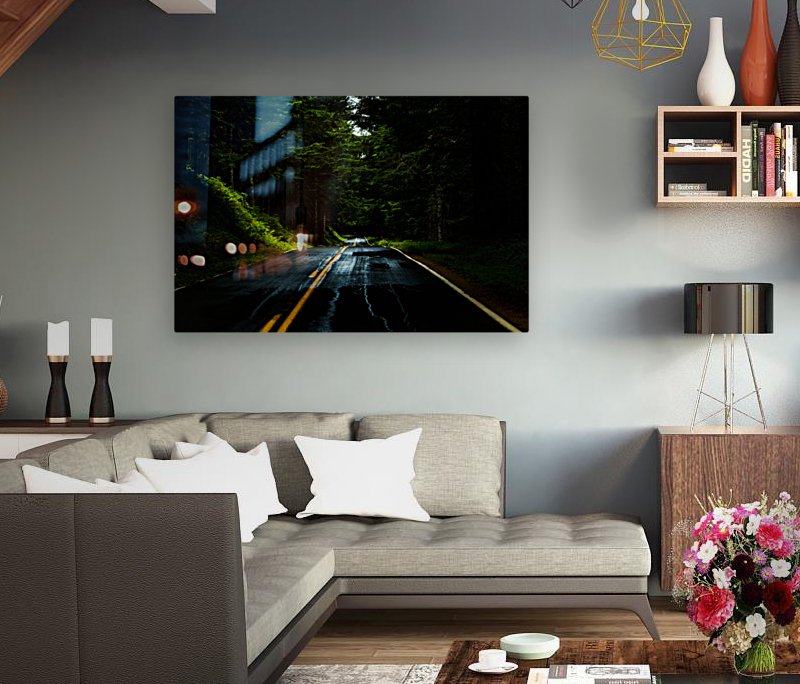 Roads After Rains Reproduction