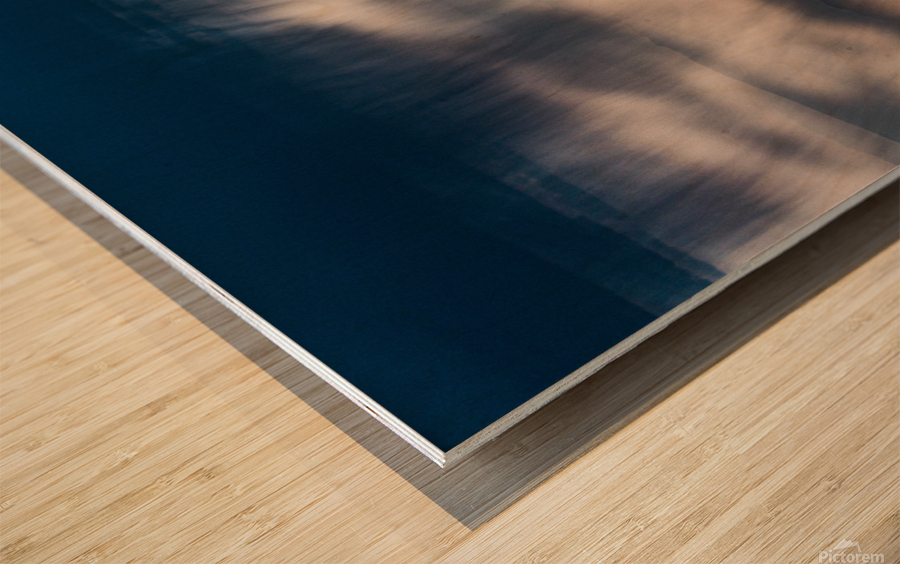 Las Vegas Rains Wood print