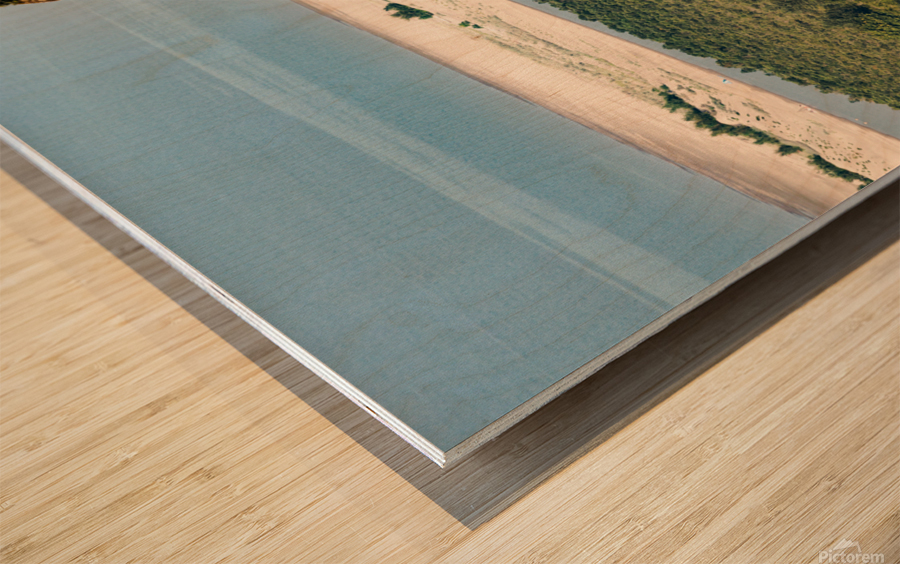 California Cliffs Wood print